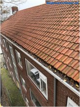 lekkage door verstopte dakgoot