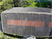 lekkage door gescheurde dakplaten