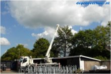 Boom rooien met telescoopkraan