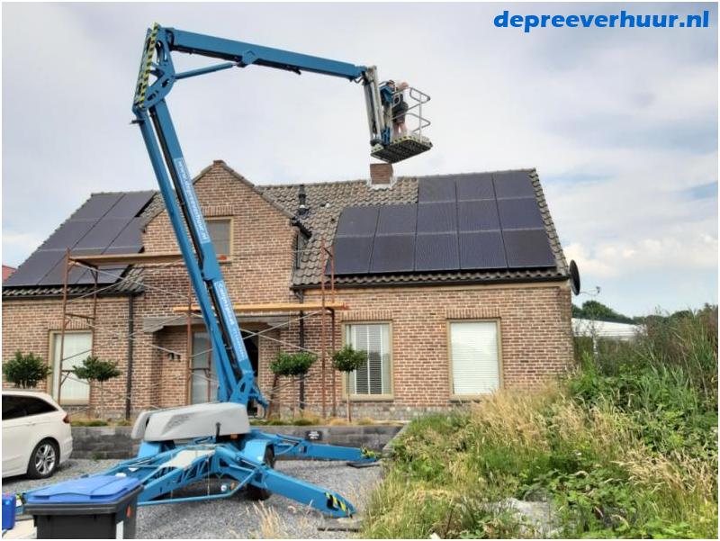 Werken aan de schoorsteen