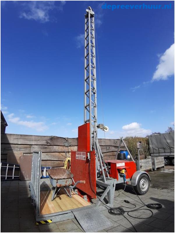 Bouwlift huren Zeeland