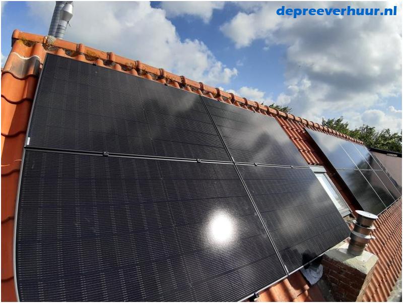 All Black zonnepanelen Colijnsplaat