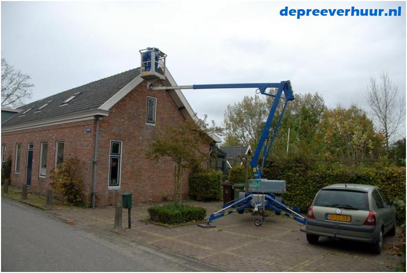 Kniktelescoop aanhanger hoogwerker
