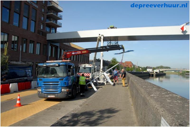 Hoogtemeter aanbrengen Wetteren