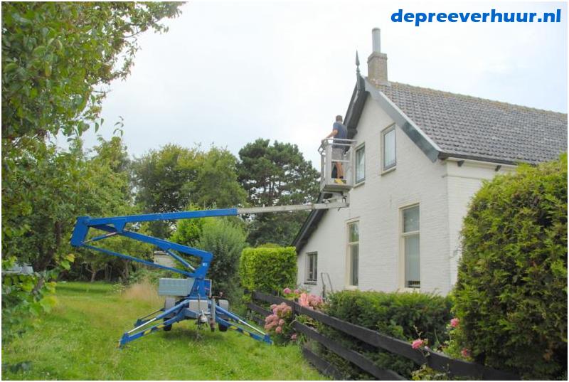 Kniktelescoophoogwerker 12 meter
