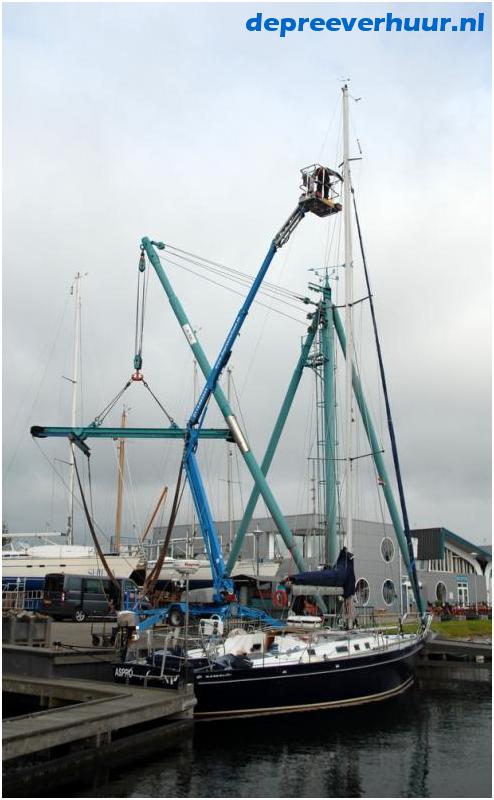 Reparatie in mast