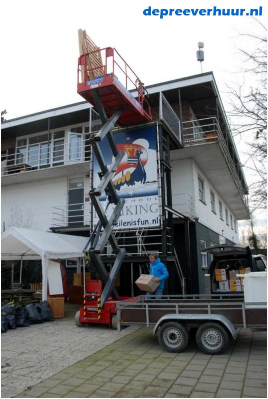 Verhuizing met Schaarlift