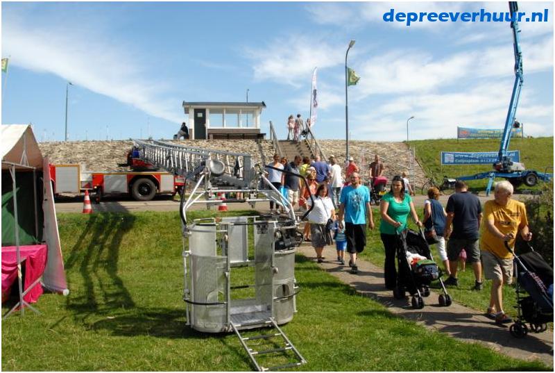 Demonstratie ladderwagen