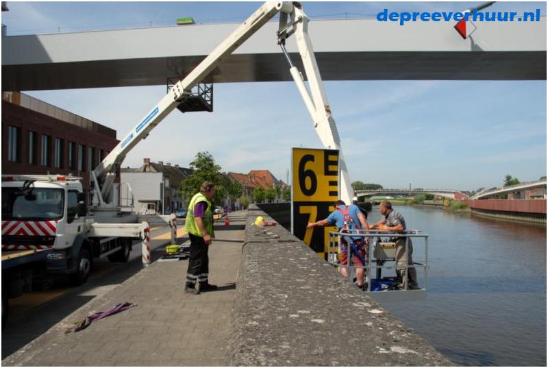 Hoogtemeter aanbrengen Wetteren