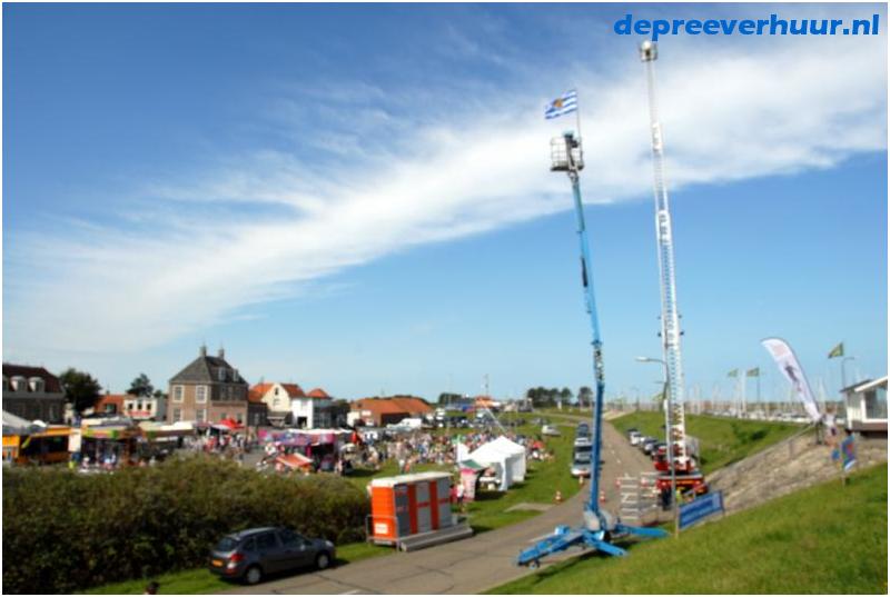 Demonstratie ladderwagen
