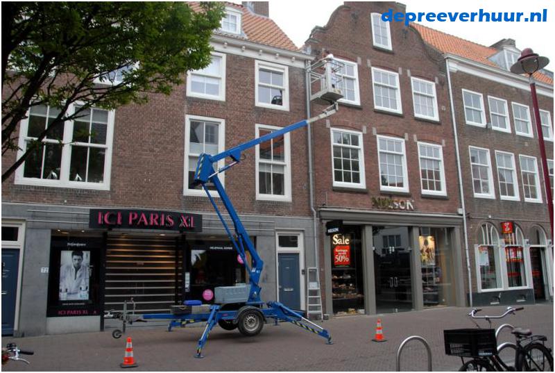 Schoonmaken gevel Middelburg