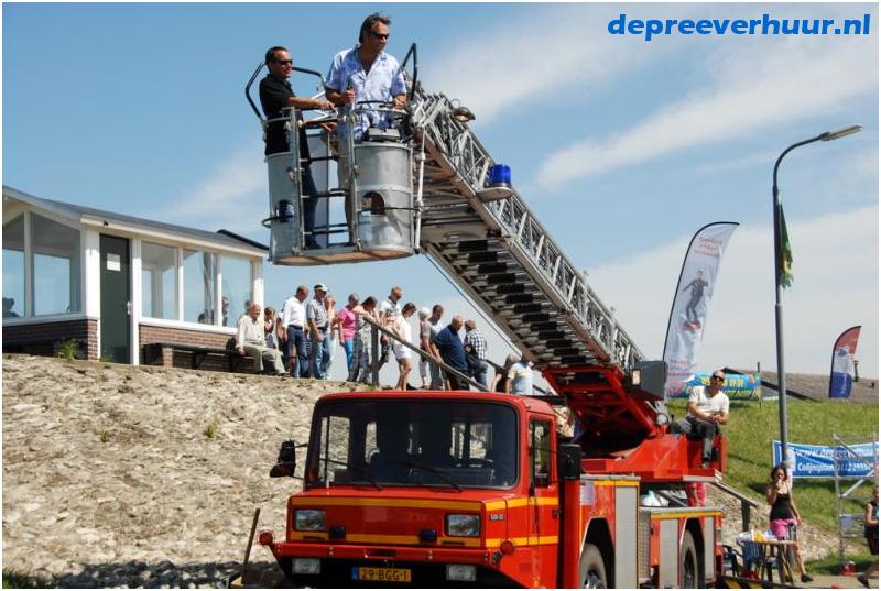 Demonstratie ladderwagen