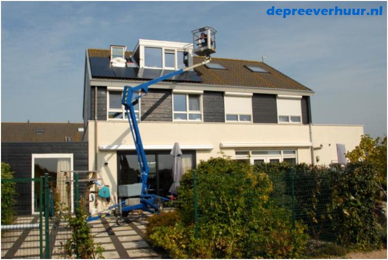Kniktelescoop aanhanger hoogwerker