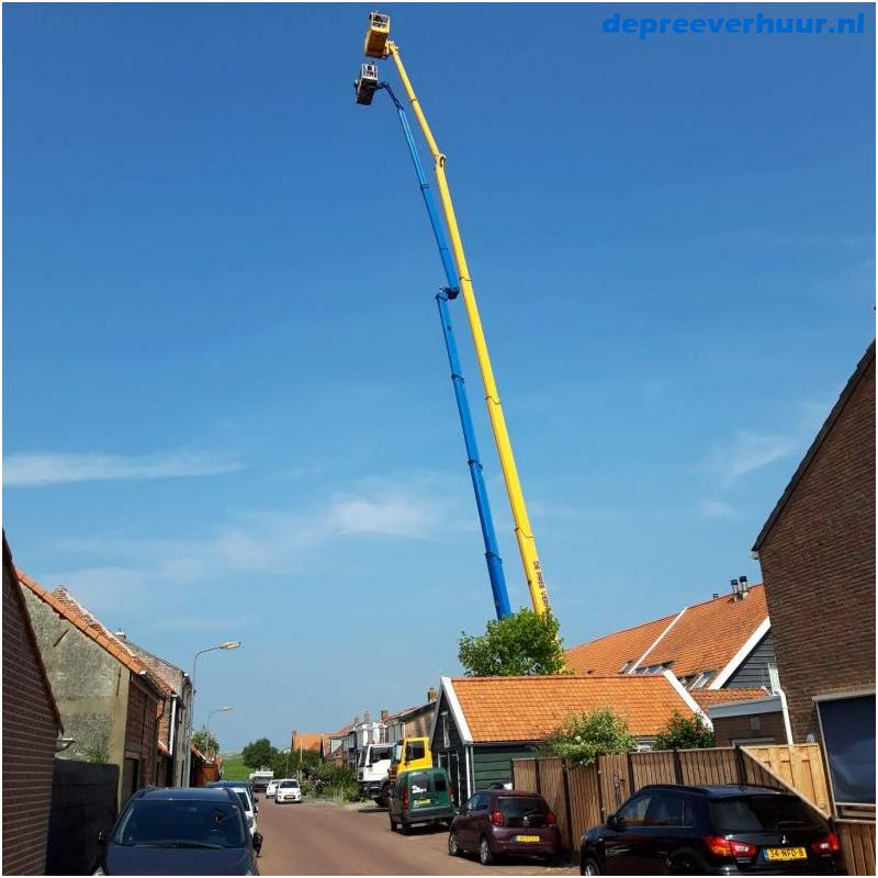 Vrachtwagenhoogwerker 51 meter