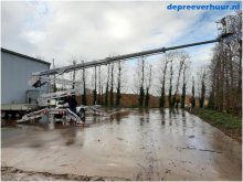 Kniktelescoop aanhangerhoogwerker 21 meter