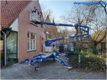 Kniktelescoop aanhangerhoogwerker 15 meter