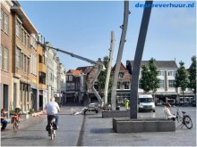 Kniktelescoop hoogwerker 21 meter huren Goes