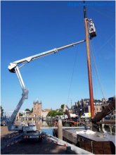 Kniktelescoop hoogwerker 21 meter huren