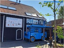 schaarlift 14 meter ruw terrein hybride