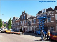schaarlift 14 meter ruw terrein hybride