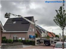 Installeren zonnepanelen op schuine daken
