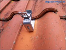 Inslijpen dakpannen voor dakpanhaken
