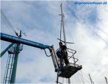 Reparatie in mast