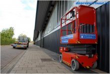 Schaarlift voor onderhoud