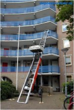 Verhuislift / pannenlift 24 meter