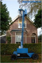 Zelfrijdende kniktelescoophoogwerker 12 meter