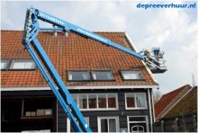 Zijkant van een gevel