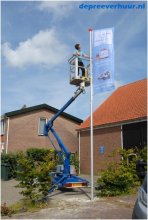 Kniktelescoop aanhanger hoogwerker
