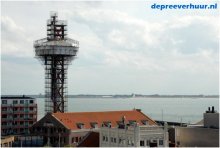Toren Arsenaal Vlissingen in de steigers
