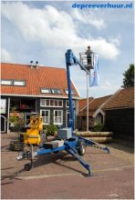 Kniktelescoop aanhanger hoogwerker