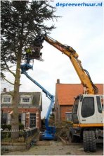 Bomen rooien in Geersdijk