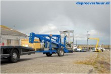 Kniktelescoop aanhanger hoogwerker 12 meter werkhoogte