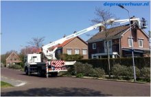 Reparatie schoorsteen Middelburg met hoogweker