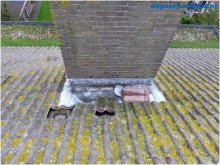 Lekkage door weggewaaide dakpannen