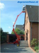 Knikarm aanhangerhoogwerker 10 meter